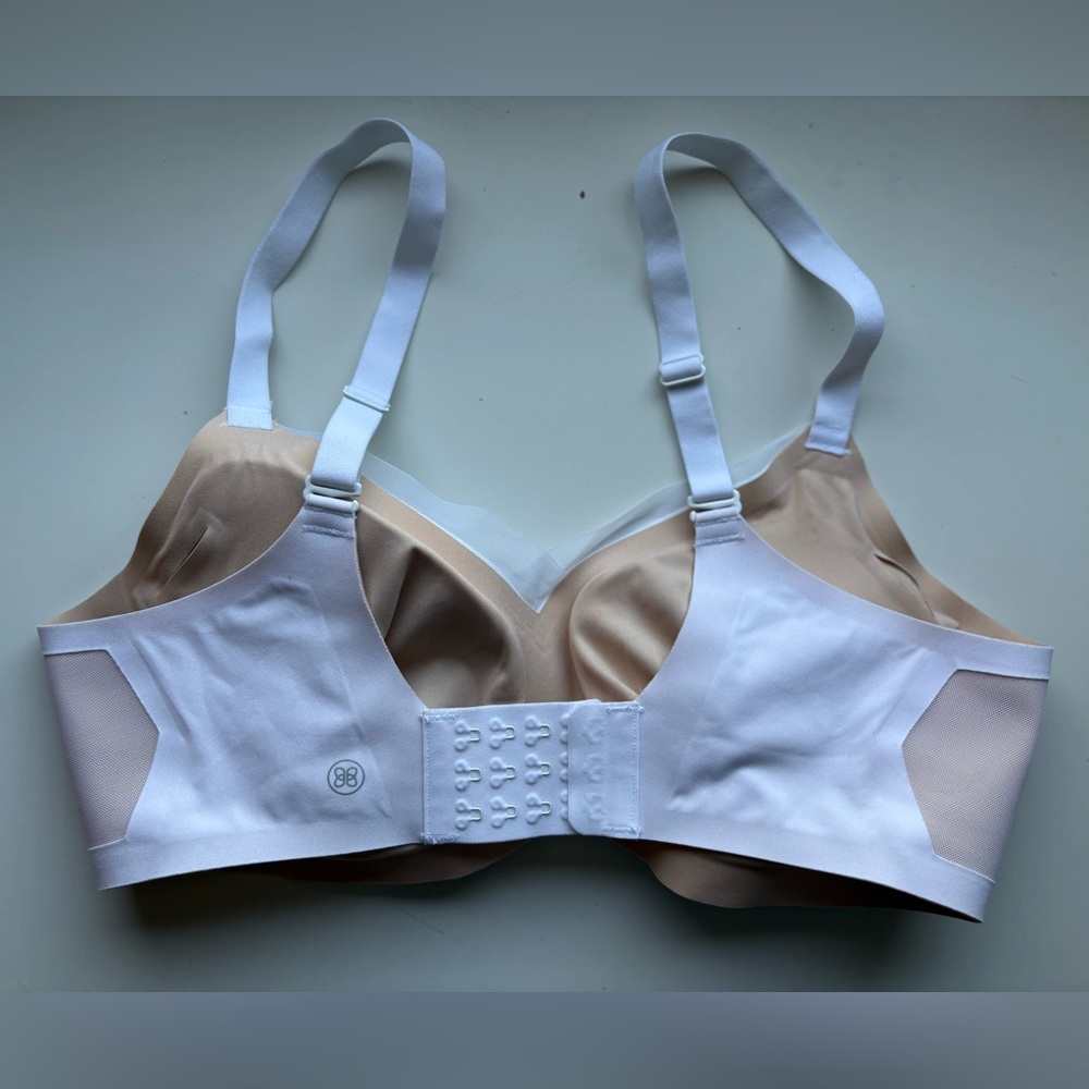 Honeylove | Medium 36 B/C White Astral Crossover Bra - Picture 4 of 6